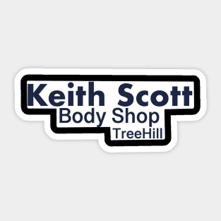 Tree hill Sticker